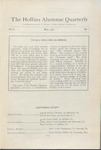 The Hollins Alumnae Quarterly, vol. 1, no. 1 (1926 May)