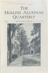 The Hollins Alumnae Quarterly, vol. 2, no. 1 (1927 Apr)