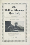 The Hollins Alumnae Quarterly, vol. 4, no. 1 (1929 Apr)