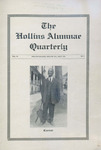 The Hollins Alumnae Quarterly, vol. 4, no. 2 (1929 July)