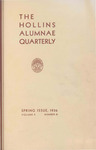 The Hollins Alumnae Quarterly, vol. 10, no. 3 (1936 Spring)