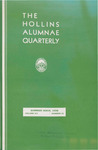 The Hollins Alumnae Quarterly, vol. 12, no. 4 (1938 Summer)
