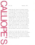Calliope's Comments, vol. 19 (1983 Feb) by John Rees Moore