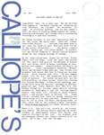 Calliope's Comments, vol. 25 (1990 July) by John Rees Moore