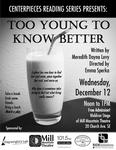 Too Young To Know Better by Meredith Levy and Emma Sperka