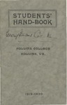 Students' Hand-Book (1919) by Y.W.C.A., Hollins College