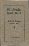 Students' Hand-Book (1920) by Y.W.C.A., Hollins College