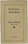 Students' Hand-Book (1921) by Y.W.C.A., Hollins College