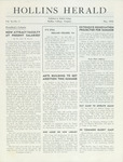 Hollins Herald, Volume IV, No. 4