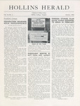 Hollins Herald, Volume V, No. 1