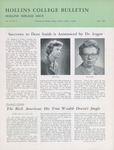 Hollins Herald, Volume XIII, No. 9