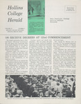 Hollins Herald, Volume XV, No. 9
