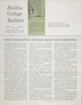 Hollins Herald, Volume XVIII, No. 9 by Editor Unknown
