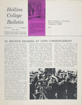 Hollins Herald, Volume XX, No. 8 by Editor Unknown