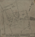 Hollins College Corporation Plat Showing Previous Conveyances Embraced within Present Boundary Lines. by C. B. Malcolm