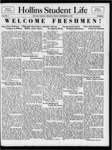 Hollins Student Life (1937 Sept 24) by Hollins College