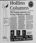 Hollins Columns (1994 Nov 7) by Hollins College