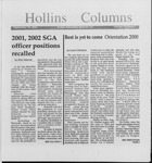 Hollins Columns (2000 Sept 18)