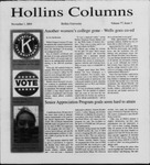 Hollins Columns (2004 Nov 1)