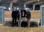 Madeline Szurley, Elizabeth "Randi" Byrd, Nancy Peterson, Liz Courter, 2018 Sweet Briar Intercollegiate